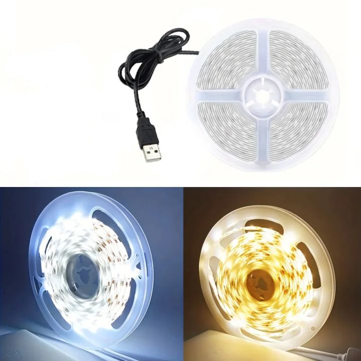 LED%20Strip%20Light%205V%20USB%20Powered%20Flexible%20White/Warm%20White%20Cuttable%20Adhesive%20Light%20Tape%20for%20TV%20Backlight%20Cabinet%20Bedroom%20DIY%20Decor%20-%20Image%207