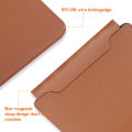 Laptop Bag, 13/13.3/14/15/15.4/15.6/16 Inch, Notebook Computer Mouse Pad, Pu Leather Bladder Bag, Computer Bag Accessories. 