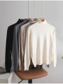 autumn winter Basic Slim soft solid color turtleneck Sweater knitted Pullover Women Casual Long Sleeve chic bottom Sweater top. 