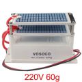 VOSOCO 220V Ozone Generator 60g/h Ozonizer Purifier Air Cleaner Sterilizer Treatment Formaldehyde Removal DIY replacement parts.