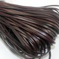5 Yards Retro High Quality Genuine Leather Cord Round/Flat Strand Cow Leather Rope Fit Necklace Bracelets DIY Jewelry.