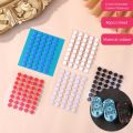 40Pcs 6.5mm Diameter 0.8mm Thickness Small Dots Universal Mouse Skates For Rubberized Mouse Foot Glide Feet Sticker.