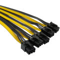 S7 S9 To 5X PCI-E Pcie 6Pin GPU Graphics Card Splitter Power Cable BTC Miner Bitcoin S11 T9+X10 L3+A3 A841 M3 P3 2/4/8pcs.