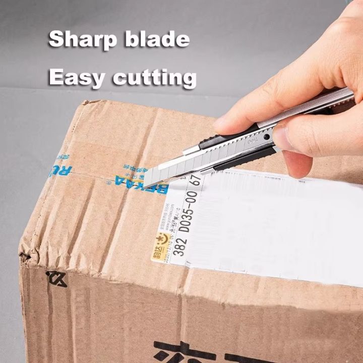 Deli%2030/50/100pcs%20Knife%20Blade%209mm%2018mm%20SK5%20Metal%20Blades%20for%20Home%20School%20Supplies%20Art%20Craft%20Paper%20Box%20Cutting%20Utility%20Knife%20Tool%20-%20Image%206