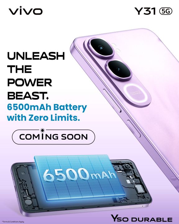 Vivo Y31 5GB 8GB Ram 256GB Rom වතුරෙ උනත් වැඩ ෆෝන් එකක් 2026 New Model ...