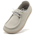 HOBIBEAR Women Barefoot Loafers Slip on Wide Width Shoes Adjustable Zero Drop Round Toe Flats.