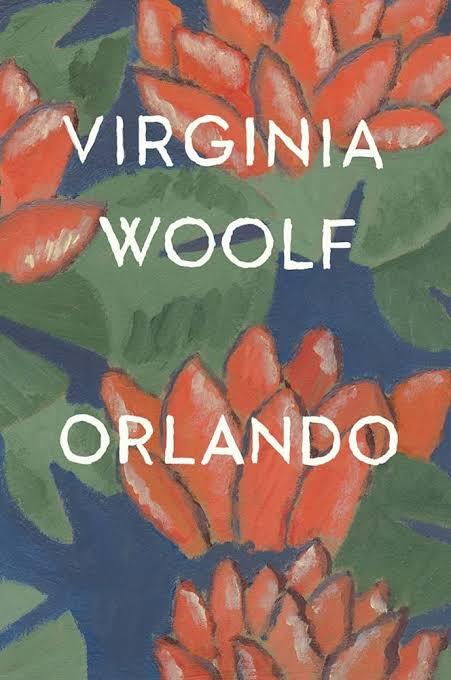 Cover art of Orlando by Virginia Woolf depicting a timeless journey