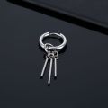 Taigang personality creative ear bone buckle stainless steel earrings male hip-hop punk earrings female. 