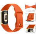 Silicone Strap for Fitbit Charge 5 6 Band Soft Sport Bracelet for Fitbit Charge 5/Charge 6 Correa Replacement Wristband. 
