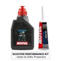 Motul 10w30 Scooter Engine Oil and Gear Oil Combo. 