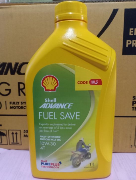 Shell%20Advance%204T%20Fuel%20Save%2010W30%20(SN/MA2)%20Fully%20Synthetic%20Engine%20Oil%201Liter%20-%20Image%202