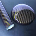 30/50CM High Gloss Texture Black Gold 2D Car Body Interior Accessorie Vinyl Decoration Films Car Carbon Fiber Vinyl Wrap Sticker.