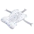 Baby Bath Seat Support Mat Foldable Bath Tub Pad &amp Chair Newborn Bathtub Pillow Infant Anti-Slip Soft Comfort Body Cushion. 