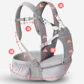 2025 New Style Newborn Ergonomic Baby Carrier Backpack Infant Baby Hipseat Carrier Front Facing Ergonomic Kangaroo Baby Wrap Sli. 