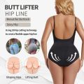 Womens Backless Bodysuits Seamless  Shapewear Thong Butt Lifter Body Shaper Tummy Control Corset Slimming Camisole Tops. 