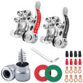 Car Battery Terminal Top Quick Release Disconnect Battery Terminals Copper Wire Lugs Cable Clamp Screw Connection Kit Auto Boat. 