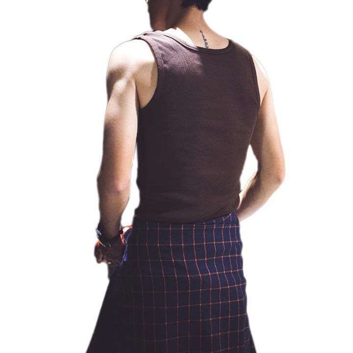 Men%20Sports%20Vest%20Sleeveless%20Square%20Collar%20Vest%20Bodybuilding%20Tank%20Top%20Sweat%20Absorption%20Elastic%20Jogging%20Gym%20Tank%20Top%20Undershirt%20-%20Image%204