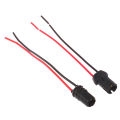 10pcs DC12V T10 W5W 194 168 Socket Marker Light Holder Connector Wire Bulb Harness Replacement Car Parts.