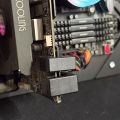 COOLCIRC 180° Rotating Elbow GPU PSU Steering PCI-E Graphics Card Power Supply Adapter Connector Rotating Wiring Artifact.