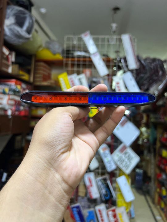 Universal Waterproof Red & Blue LED Strobe Warning Light – High ...
