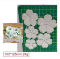 Floral plants metal cutting dies mold Scrapbooking decoration paper craft knife mould blade punch template Embossing stencils. 