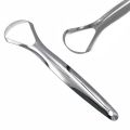 Clean Tongue Scraper Tongue Remover Halitosis Tongue Coating Oral Care Tongue Scraping Brush Stainless Steel Oral Cleaner Tools. 