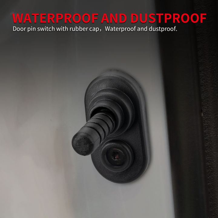 DaierTek%205PCS%20Door%20Pin%20Switch%2012V%20Alarm%20Hood%20Pin%20Switch%20Momentary%20Universal%20Adjustable%20Door%20Jamb%20Flange%20Light%20Switch%2020A%2012V%20-%20Image%206