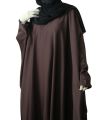 Butterfly Kaftan Style Abaya for Women and Girls - Plain Pattern, Free Size, Elegant Modest Wear. 