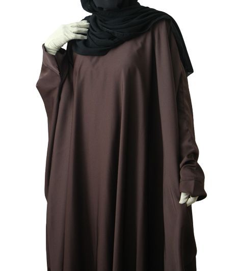 Butterfly Kaftan Style Abaya for Women and Girls - Plain Pattern, Free Size, Elegant Modest Wear