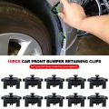 10pcs Car Front Bumper Retaining Clips Fender Retainer Fasteners for Toyota Chr Camry Corolla Prius Lexus Highlander Reiz.