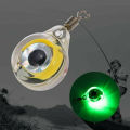 1pcs Mini Fishing Lure Light LED Deep Drop Underwater Eye Shape Fishing Squid Fishing Bait Luminous Lure for Attracting Fish. 