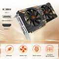 AIBOMAN Graphics card RX580 8GB GDDR5 8Pin 185W 256Bit 2048SP HDMI DP DVI Radeon AMD VGA.