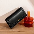 Magnetic Buckle Folding Small Square Bag Classic Women's 2026 Autumn Solid Color Simple New Single Shoulder Crossbody Bag. 