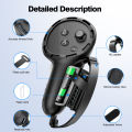 VR controller grip cover for Meta Quest 3S accessories, silicone controller cover for Oculus Quest 3S to protect skin, battery.