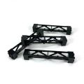 10pcs Black Support Girder Triangular 2x2x10 Column Train Track   MOC Building Block Part Compatible legoeds MOC 58827 95347. 