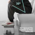 1pc Elderly chair step toilet foot walk wc stool Bathroom Toilet Wheel stool for toilets squat stool foldable chair，non-slip. 