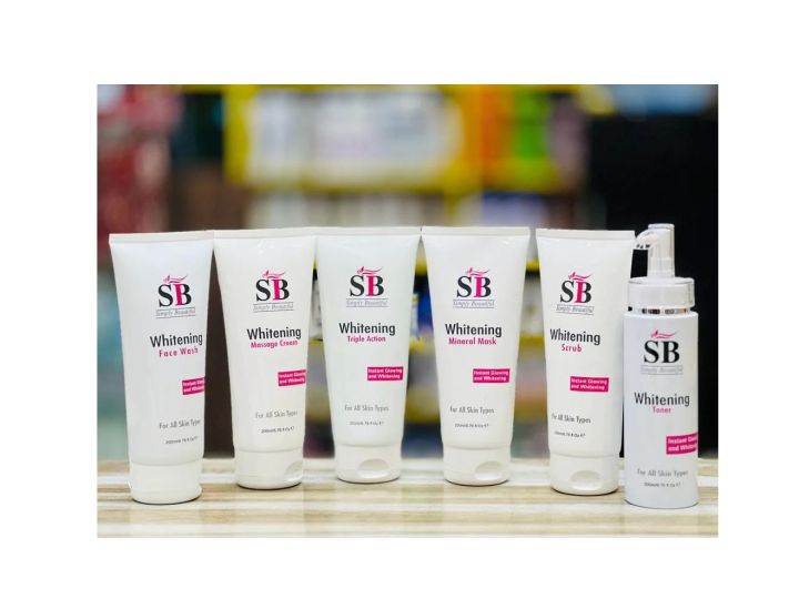 SB Whitening Facial Kit 5in1 (200ml)