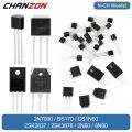 Original 2N7000 BS170 2SK2837 2SK3878 2N60 8N80 N-Channel Mosfet Transistor TO-92 TO-3P TO-251 TO-220F Integrated Circuit. 