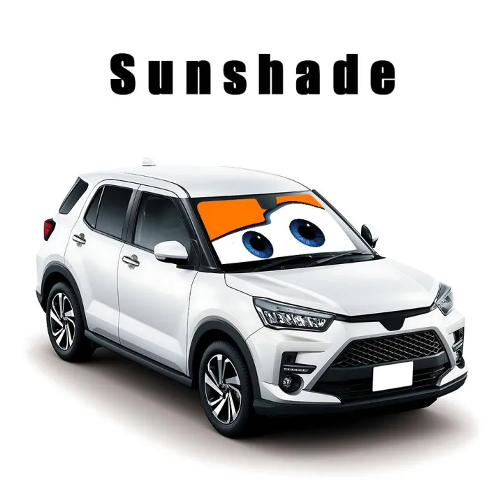 Lightning%20Mcqueen%20Angry%20Eyes%20Car%20SunShade%20Car%20Sunshade%20Covers%20Cover%20Universal%20Windscreen%20Folding%20Visor%20-%20Image%207