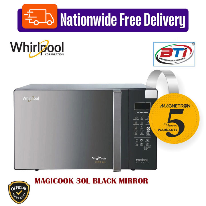 Whirlpool MAGICOOK CONVECTION Black Mirror 30L MICROWAVE