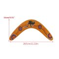 New Kangaroo Throwback V Shaped Boomerang Flying Disc Throw Catch Outdoor Game Kids Toys Parent-child Interactive Game Props. 