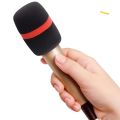 Handheld Microphone Foam Windscreen Cover Soft Ball Type for Stage and Conference Use. 