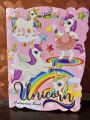 Pack of 3 Colouring Books for girls Barbies collection and Unicorn characters. 