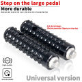 M8 Motorcycle universal Footrest Efficient anti slip Rearset Footrests Foot Rest Motorbike Rear Footpegs Thread Rear Set Pedals. 