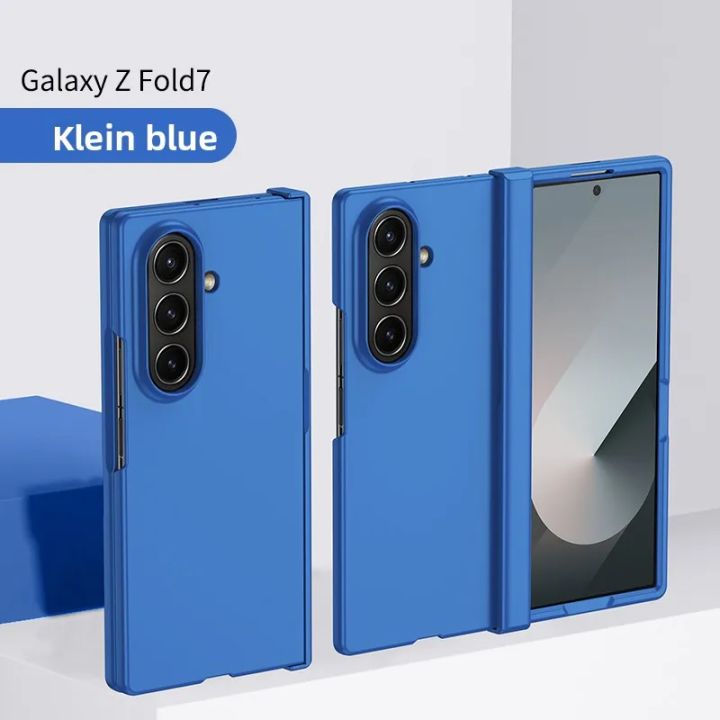 PC%20Skin%20Texture%20Hard%20Shell%20Phone%20Case%20for%20Samsung%20Galaxy%20Z%20Fold%207%206%205%203%204%20ZFold7%20with%20Hinge%20Protection%20Cover%20-%20Image%207