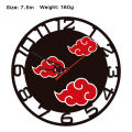Naruto Sasuke Creative Wall Clock Anime Print Modern Minimalist Hanging Clock Wholesale Naruto Shippuden Uzumaki Itachi. 
