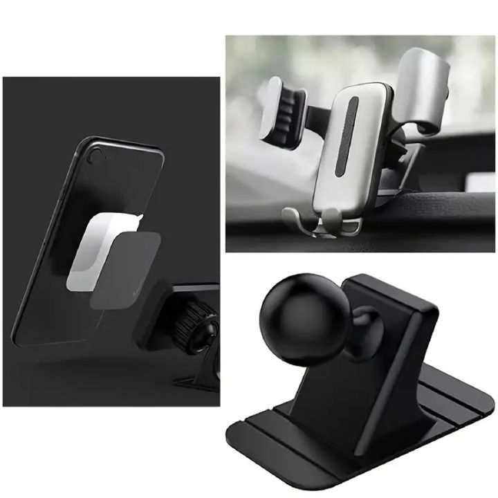 Car%20Cell%20Phone%20Holder%20Base%2017mm%20Ball%20Head%20Base%20Dashboard%20Mounting%20Suction%20Cup%20Anti-slip%20Bracket%20Air%20Outlet%20Clip%20Car%20Accessories%20-%20Image%203