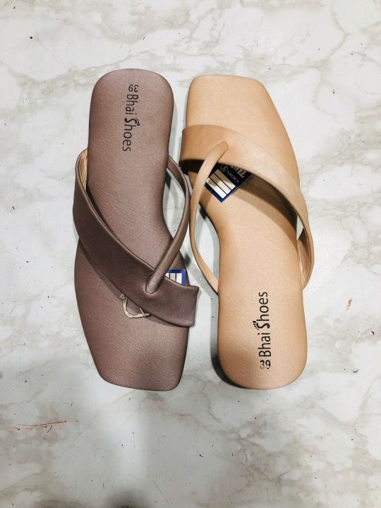 Womens Regular Use Fashionable Slips On Sandals- Ladies Slim