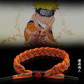 Hot Naruto cartoon braided bracelet Uchiha Itachi Kakashi Sasuke Uchiha Hyuuga Hinata Kawaii Cosplay couple bracelet gift. 