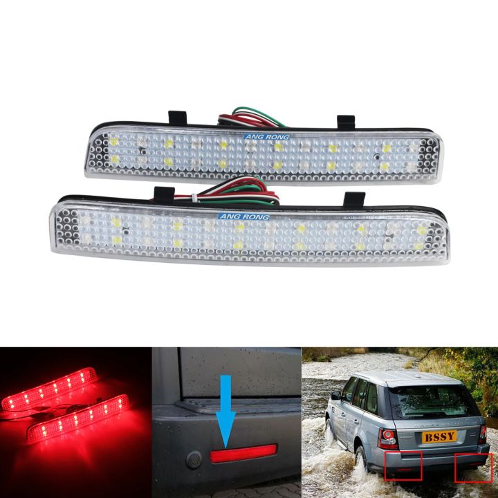 Freelander Rear Light Modification ANGRONG For Range Rover L322 & Land Rover Freelander 2 Rear Bumper ...